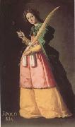 Francisco de Zurbaran St Apollonia (mk05) oil painting